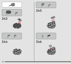 LEGO 75338 instructions page 128 – build guide