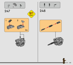 LEGO 75338 instructions page 129 – build guide
