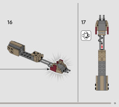 LEGO 75338 instructions page 13 – build guide