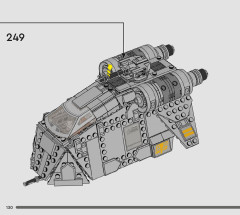 LEGO 75338 instructions page 130 – build guide