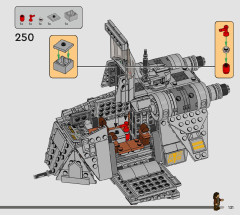 LEGO 75338 instructions page 131 – build guide