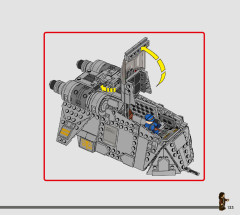 LEGO 75338 instructions page 133 – build guide