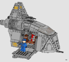 LEGO 75338 instructions page 135 – build guide