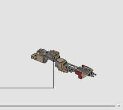 LEGO 75338 instructions page 17 – build guide