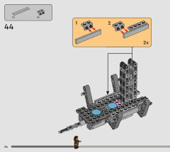 LEGO 75338 instructions page 34 – build guide