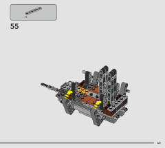 LEGO 75338 instructions page 43 – build guide