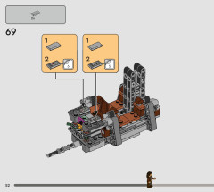 LEGO 75338 instructions page 52 – build guide