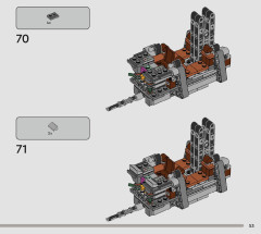 LEGO 75338 instructions page 53 – build guide