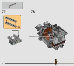 LEGO 75338 instructions page 56 – build guide