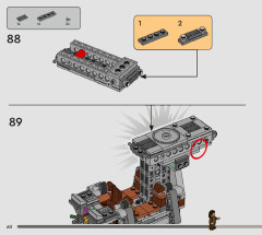 LEGO 75338 instructions page 60 – build guide