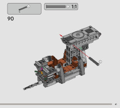 LEGO 75338 instructions page 61 – build guide