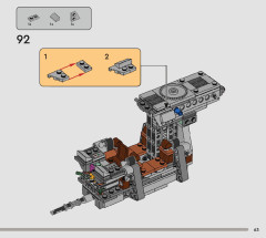 LEGO 75338 instructions page 63 – build guide