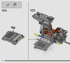 LEGO 75338 instructions page 70 – build guide