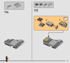 LEGO 75338 instructions page 73 – build guide