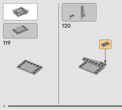 LEGO 75338 instructions page 76 – build guide