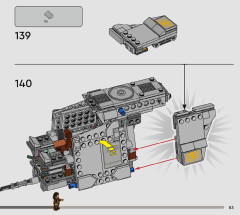 LEGO 75338 instructions page 83 – build guide