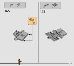 LEGO 75338 instructions page 85 – build guide