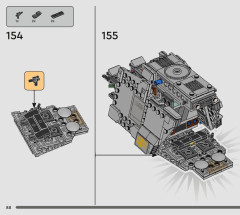 LEGO 75338 instructions page 88 – build guide