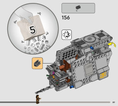 LEGO 75338 instructions page 89 – build guide