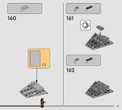 LEGO 75338 instructions page 91 – build guide