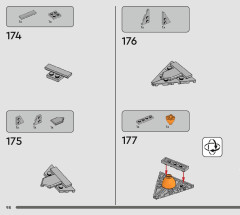 LEGO 75338 instructions page 98 – build guide