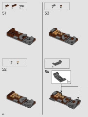 LEGO 75339 instructions page 40 – build guide