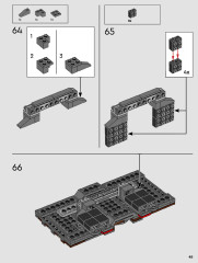 LEGO 75339 instructions page 45 – build guide