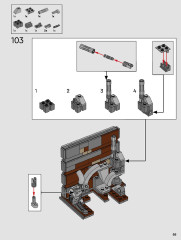 LEGO 75339 instructions page 65 – build guide