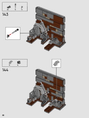 LEGO 75339 instructions page 88 – build guide