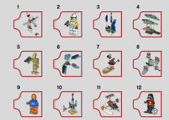 LEGO 75340 instructions page 1 – build guide