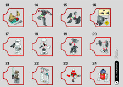 LEGO 75340 instructions page 2 – build guide