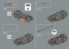 LEGO 75341 instructions page 197 – build guide