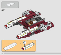 LEGO 75342 instructions page 44 – build guide