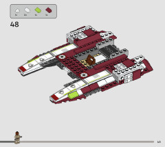 LEGO 75342 instructions page 45 – build guide