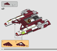 LEGO 75342 instructions page 46 – build guide