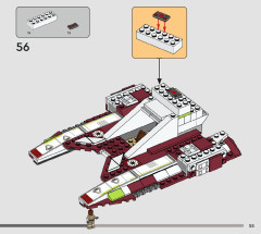 LEGO 75342 instructions page 55 – build guide
