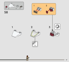 LEGO 75342 instructions page 57 – build guide