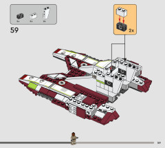 LEGO 75342 instructions page 59 – build guide