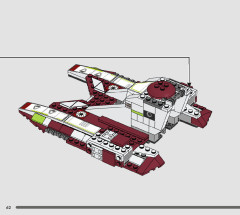 LEGO 75342 instructions page 62 – build guide