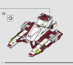 LEGO 75342 instructions page 72 – build guide