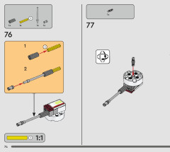 LEGO 75342 instructions page 74 – build guide