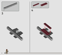 LEGO 75342 instructions page 8 – build guide