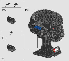 LEGO 75343 instructions page 100 – build guide