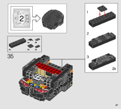 LEGO 75343 instructions page 27 – build guide