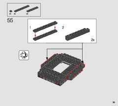 LEGO 75343 instructions page 35 – build guide
