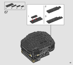 LEGO 75343 instructions page 43 – build guide