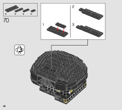 LEGO 75343 instructions page 46 – build guide
