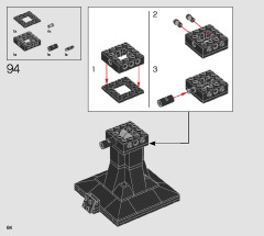 LEGO 75343 instructions page 64 – build guide