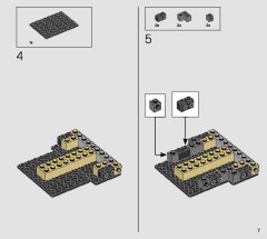 LEGO 75343 instructions page 7 – build guide