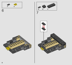 LEGO 75343 instructions page 8 – build guide